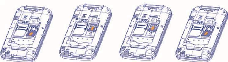 SIM kortelės įdėjimas ir i&scaron;ėmimas - SIM 2