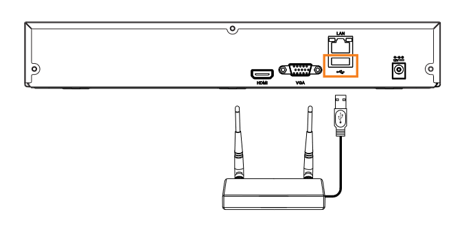DVR: Volledige installatie - Stap 1
