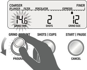 PODE&Scaron;AVANJE KOLIČINE MLJEVENJA