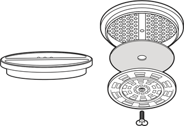 Karbon Filtre Kova Kapağı