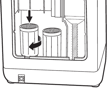 EcoFilter'ları değiştirme - Adım 3