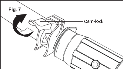 Teleskooppivarren s&auml;&auml;t&auml;minen - Vaihe 1