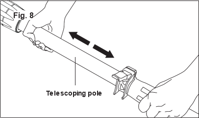 Teleskooppivarren s&auml;&auml;t&auml;minen - Vaihe 2