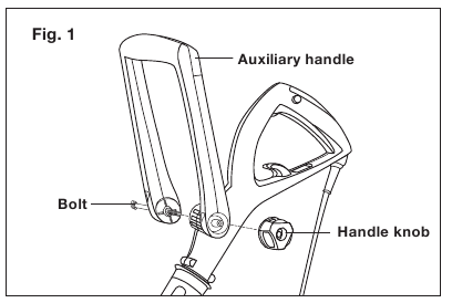 Installation de la poign&eacute;e auxiliaire