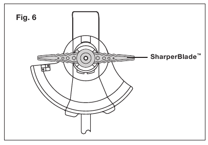 Installation + changement de la lame - &Eacute;tape 2