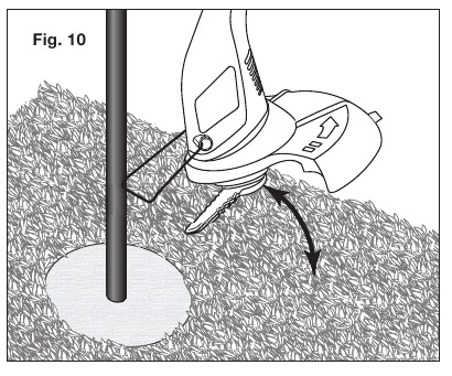D&eacute;sherbage au ras du sol