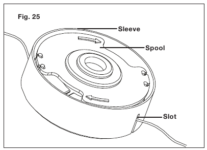 Ritės keitimas + įstrigusių valų pa&scaron;alinimas - 3 žingsnis