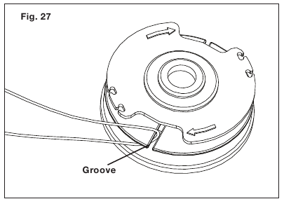 Valo vyniojimas - 1 žingsnis