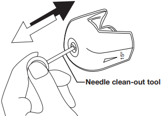 Huolto - Vaihe 2 - Suuttimen puhdistus