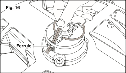 Reemplazo de las l&iacute;neas de corte - Paso 3