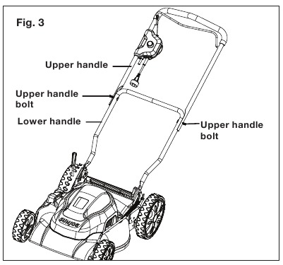 Montage handgreep - Stap 3