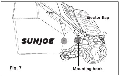 Montaje de la bolsa de recolecci&oacute;n de paja