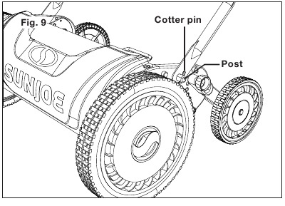 Colocaci&oacute;n del mango - Paso 3
