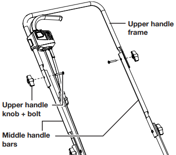 Conexi&oacute;n de las barras del mango - Paso 5