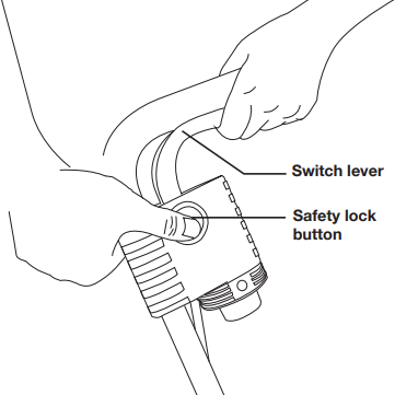 Spustenie a zastavenie - Krok 3 - Potiahnite sp&iacute;nač