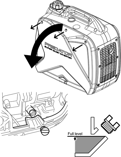 Cambio dell'olio motore