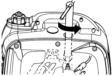 Manutenzione della candela - Fase 3