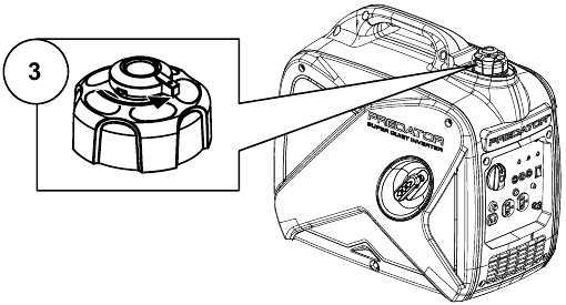 Arresto del motore - Passaggio 3