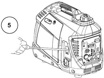 Ročni zagon - 3. korak