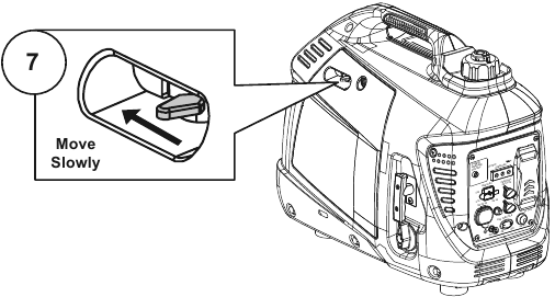 Ročni zagon - 5. korak