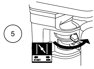Ročni zagon - 5. korak