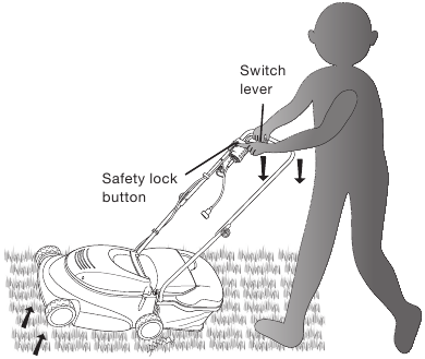 Uw nieuwe maaier starten - Stap 2