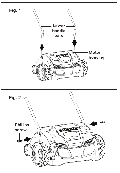 Connecting the Handle Bars - Step 1