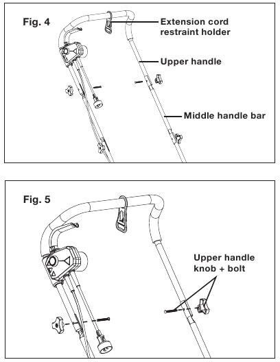 Connecting the Handle Bars - Step 4