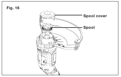 Wymiana szpuli + Usuwanie zacięć - Krok 2