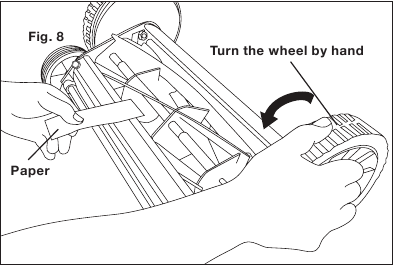 Zapewnienie czystego cięcia - Krok 2