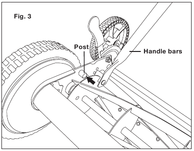 Namestitev ročaja - 3. korak