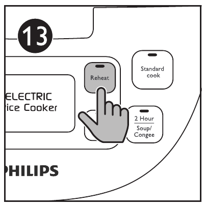 Podgrijavanje - Korak 3