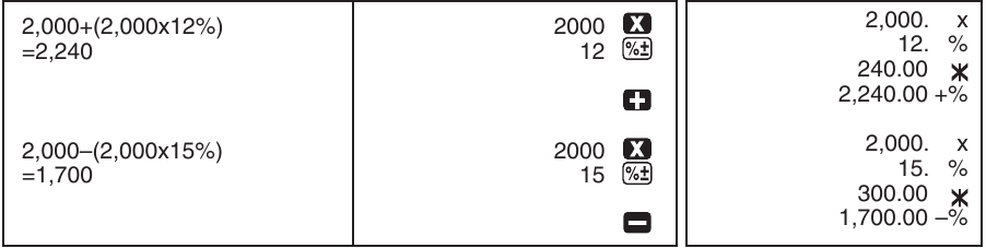 MIFANO YA HESABU - Mfano 4 - Asilimia