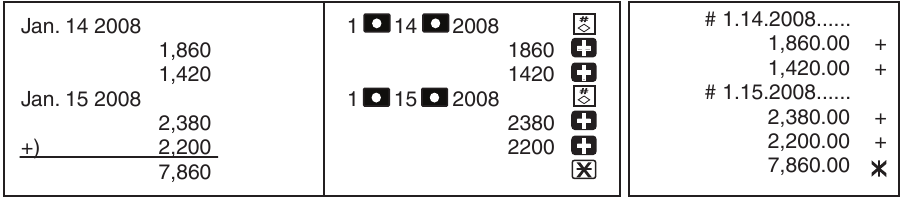 MIFANO YA HESABU - Mfano 8 - Uchapishaji wa data