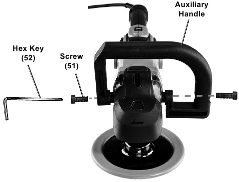 Installing the Auxiliary Handle