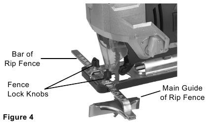 Installing the Rip Fence