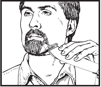 TRIMMING AND EDGING YOUR BEARD - Step 4