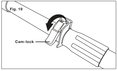 Adjusting the Telescoping Pole - Step 3