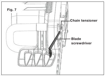 Postavljanje vodilice + lanca - Korak 7