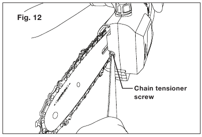 Postavljanje/zamjena vodilice i lanca - Korak 10