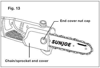 Postavljanje/zamjena vodilice i lanca - Korak 11