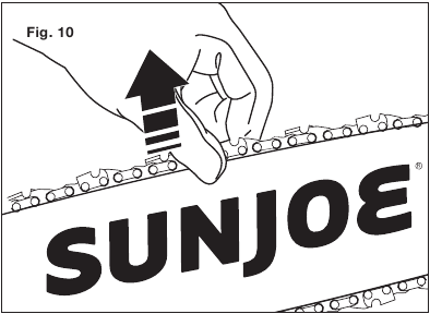 Pode&scaron;avanje napetosti lanca - Korak 2