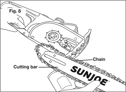Zamjena vodilice i lanca