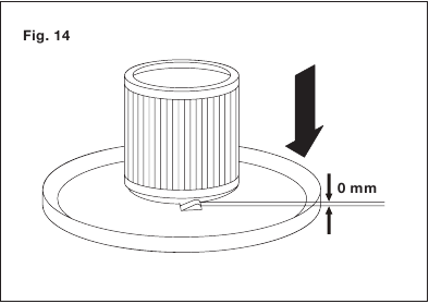 Drahtfilterkorb und Faltenfilter reinigen - Schritt 3
