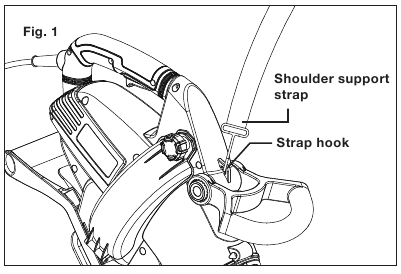Colocaci&oacute;n + ajuste de la correa de soporte para el hombro - Paso 1
