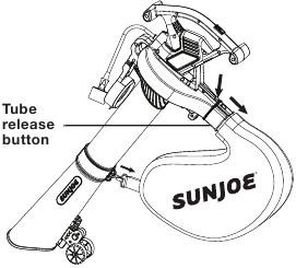 Montaje como aspiradora/trituradora - Paso 6