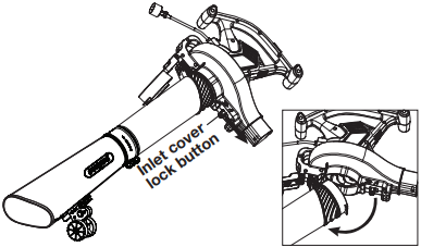 Montaje como aspiradora/trituradora - Paso 7