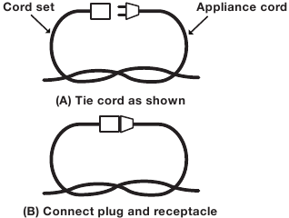 M&eacute;todo para asegurar el cable de extensi&oacute;n