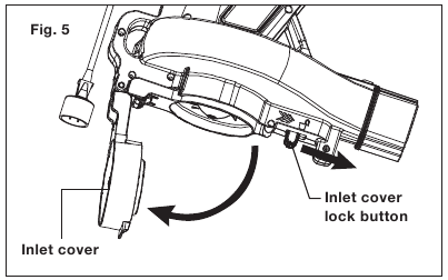Montaje como aspiradora + trituradora - Paso 2
