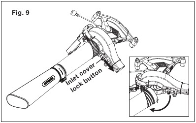 Montaje como aspiradora + trituradora - Paso 4